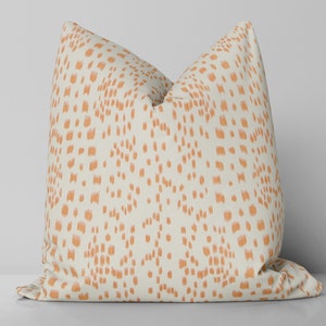 Les Touches  Pillow Cover / Tangerine
