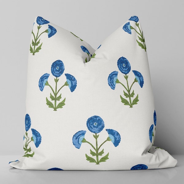 White Flower Pillow Etsy