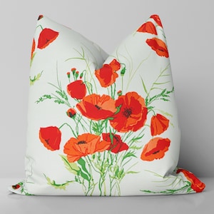 Joni Chintz Kissenbezug / rot