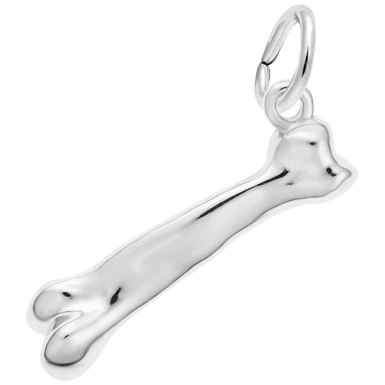 3 DIMENSIONAL Dog Bone Charm