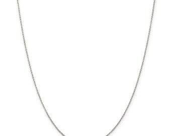 Sterling Silver 1.3mm Cable Chain