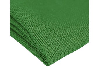 NATURAL JUTE MATERIAL 93cm/1m - green