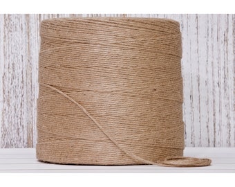 NATURAL JUTE STRING 4mm/1400m/10kg tex 2200x3