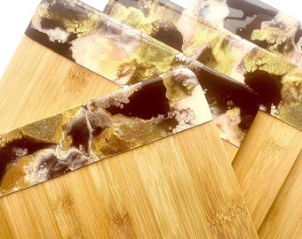 竹、木、樹脂のプレースマット