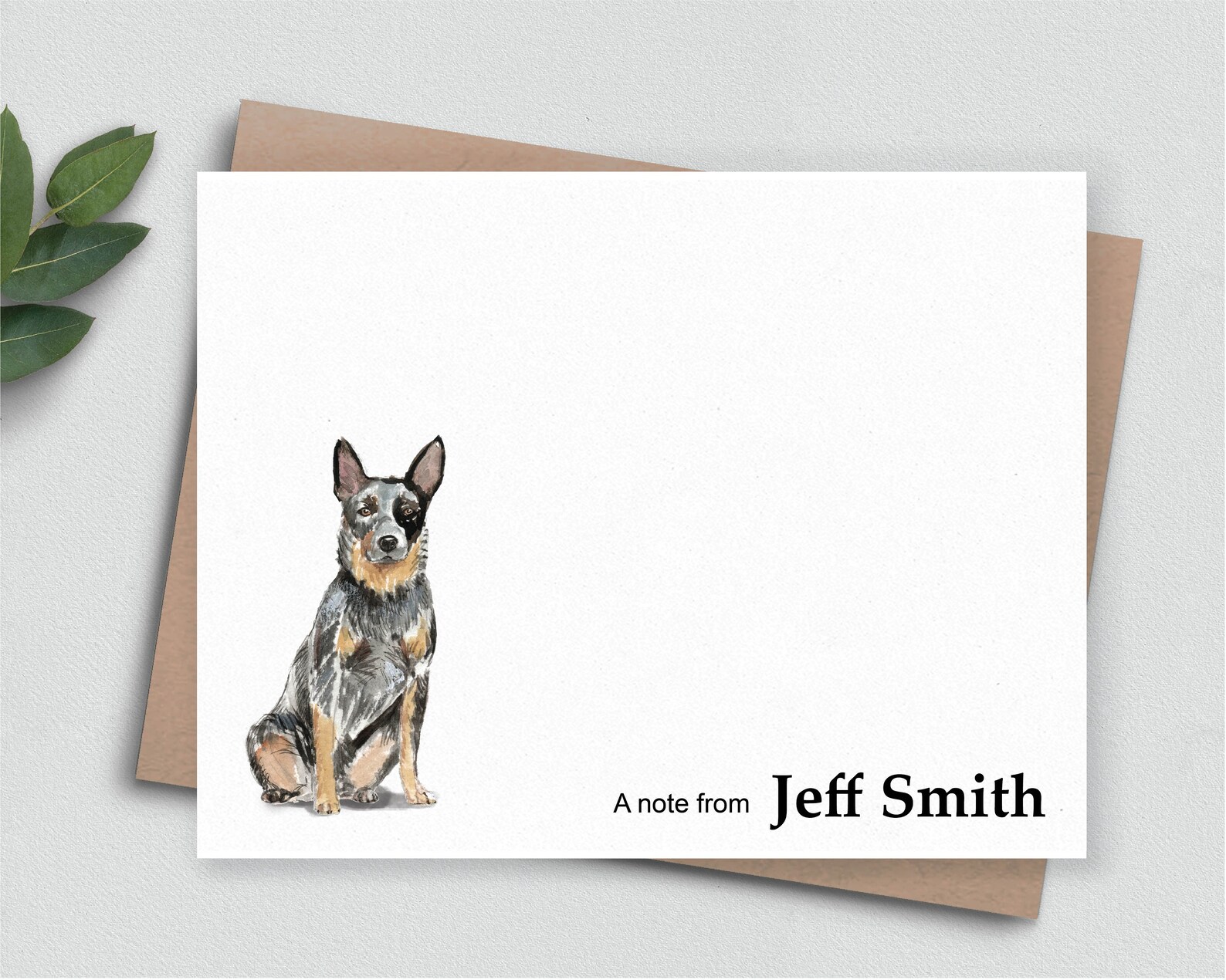Personalized Dog Note Card Set Personalized Stationery Pet Etsy