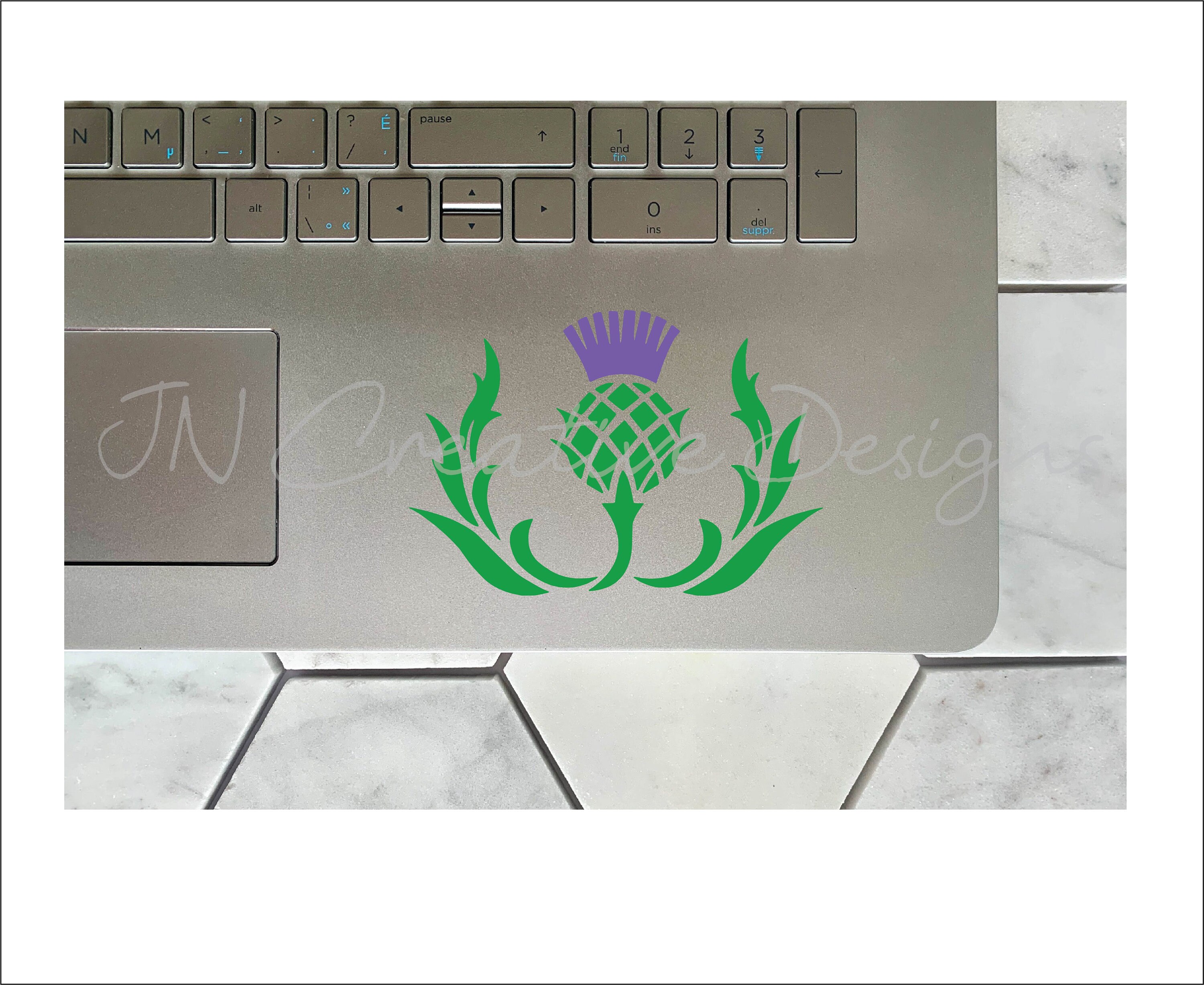 Scottish Thistle Decal Scottish Heritage Decal Car Decals Etsy