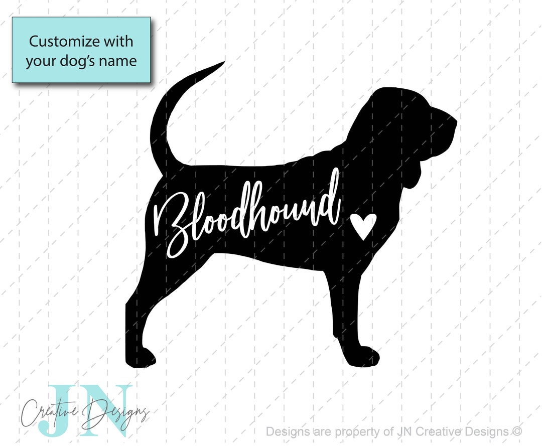BLOODHOUND Car Decal, HUNTING Dog Sticker, Car Decal, Tumbler Decal, Laptop Decal, Window Decal