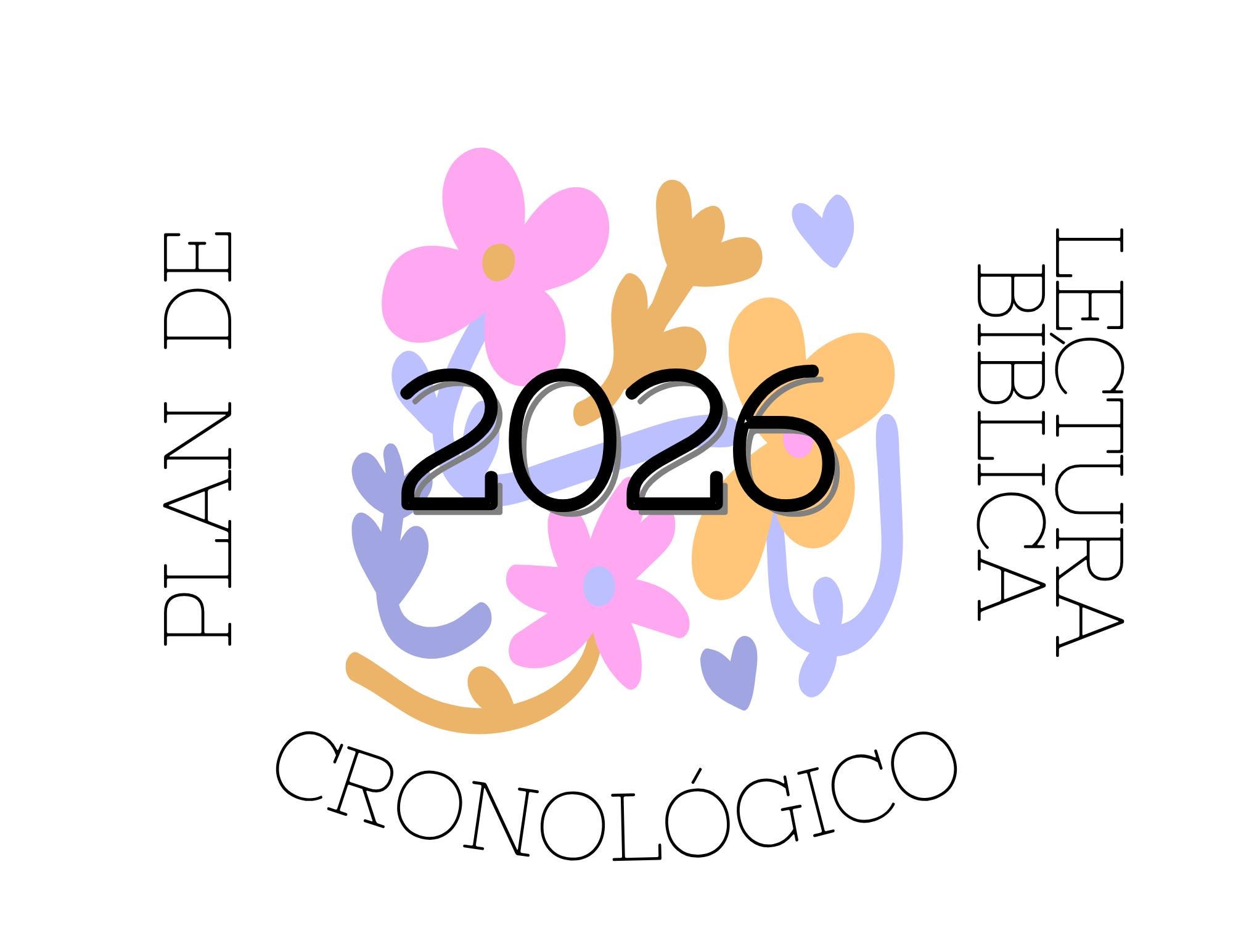 2026 Chronological Bible Reading Plan in Spanish (digital Download) - Etsy