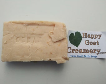 Cedar GOAT MILK SOAP Happy Goat Creamery 3 oz bars home made by hand cheap soap fast free shipping hand cut