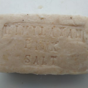 Himalayan pink salt GOAT MILK SOAP Happy Goat Creamery 3 oz bars home made by hand cheap soap fast free shipping