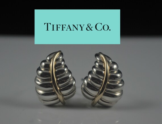 tiffany and co leaf earrings