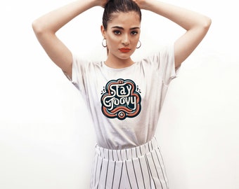 Retro 'Stay Groovy' Unisex T-shirt