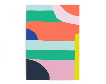 colorful prints etsy