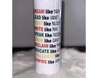 Juneteenth Tumbler: Personalized 20oz Gift