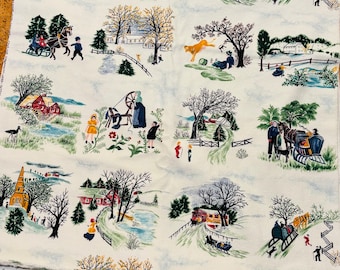 Made to Order, Grandma Moses, American folk Art, farmhouse kitchen, primitive decor, potholders, folk art, primitive kitchen