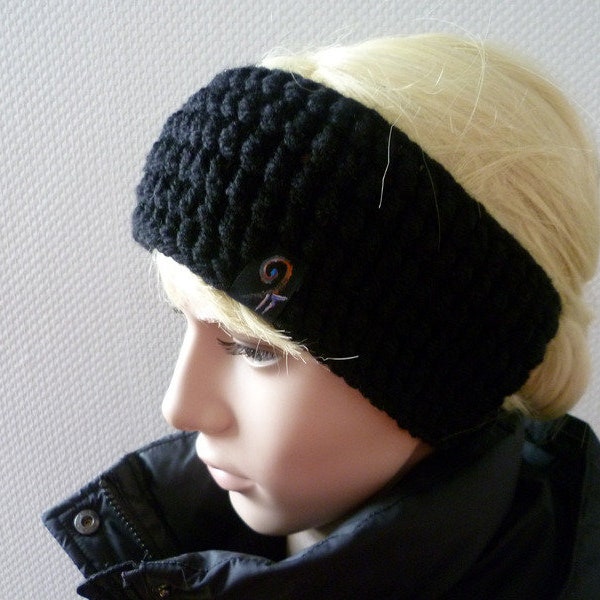 Farbwunsch-Winter-Stirnband für Sie und Ihn,Haarband,headband "Dilja",Stirnband Damen,Stirnband Herren