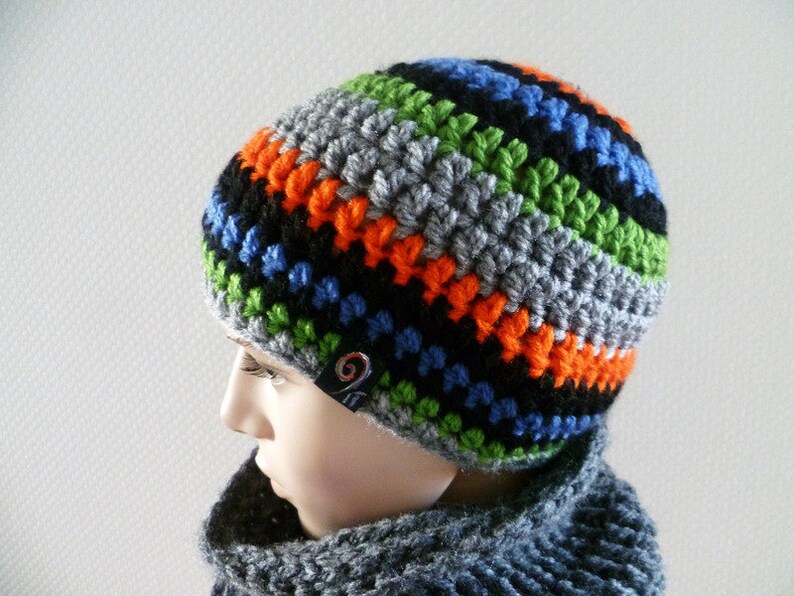 Jungen/Männer-Beanie-Winter-Mütze Bild 1