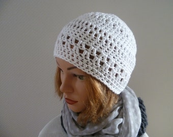 Sommermütze "Geli", Farbwunsch, Baumwolle Damen Beanie,Damen Sommer Beanie,Sommermütze Damen,  Baumwollmütze,Beanie Damen