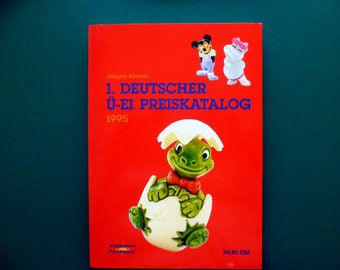 1. German Ü-Ei price catalog 1995, like new