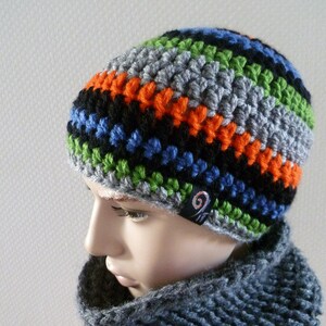 Jungen/Männer-Beanie-Winter-Mütze Bild 4