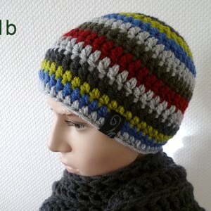 Gorro de hombre, gorro de niño, gorro de invierno, gorro de invierno - 4 modelos - gorro personalizado