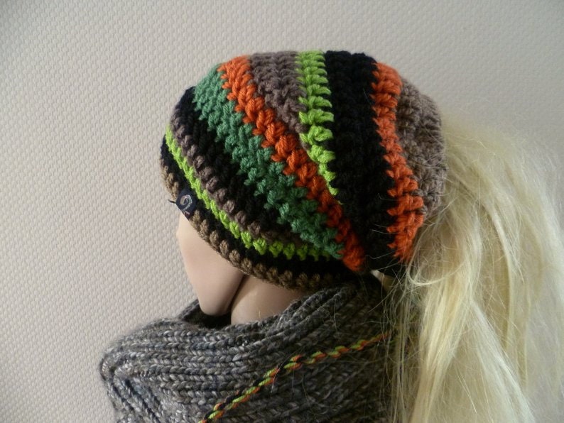 TAGO 2 Modelle dread Rastazopf beanie cap