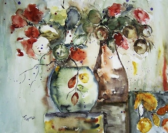 Stillleben - Aquarell 2010 - Original