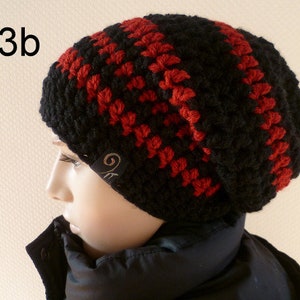 Beanie,Winterbeanie,Beanie-Slouch-Longbeanie,Wunschmütze-verschiedene Modelle Modell 33 b