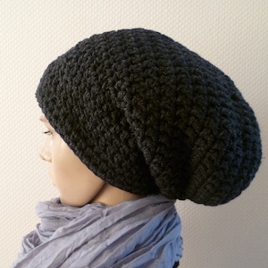 XXXL winter long beanie color choice, length 34 cm to 40 cm, dreadlock hat, beanie for long curls, hat for lots of volume