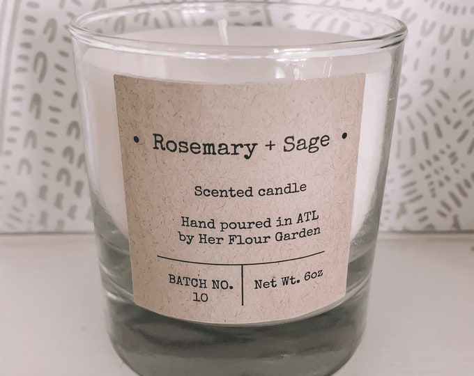Rosemary Sage Candle