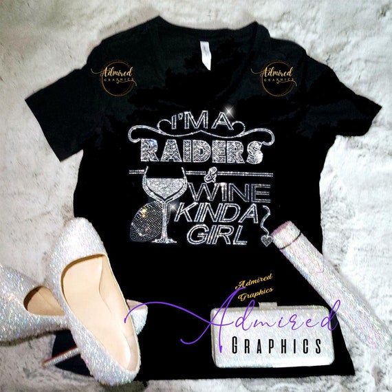 Girls raiders shirt discount