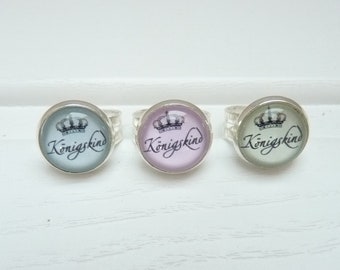 / Verstellbar Kleine M/ädchen Schmuck Set Kinder Ring/ / Kleinkind Rainbow Schmetterling Ring/