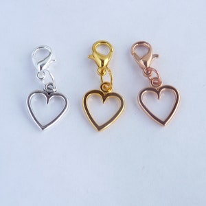 1 charm pendant "Heart" to choose from