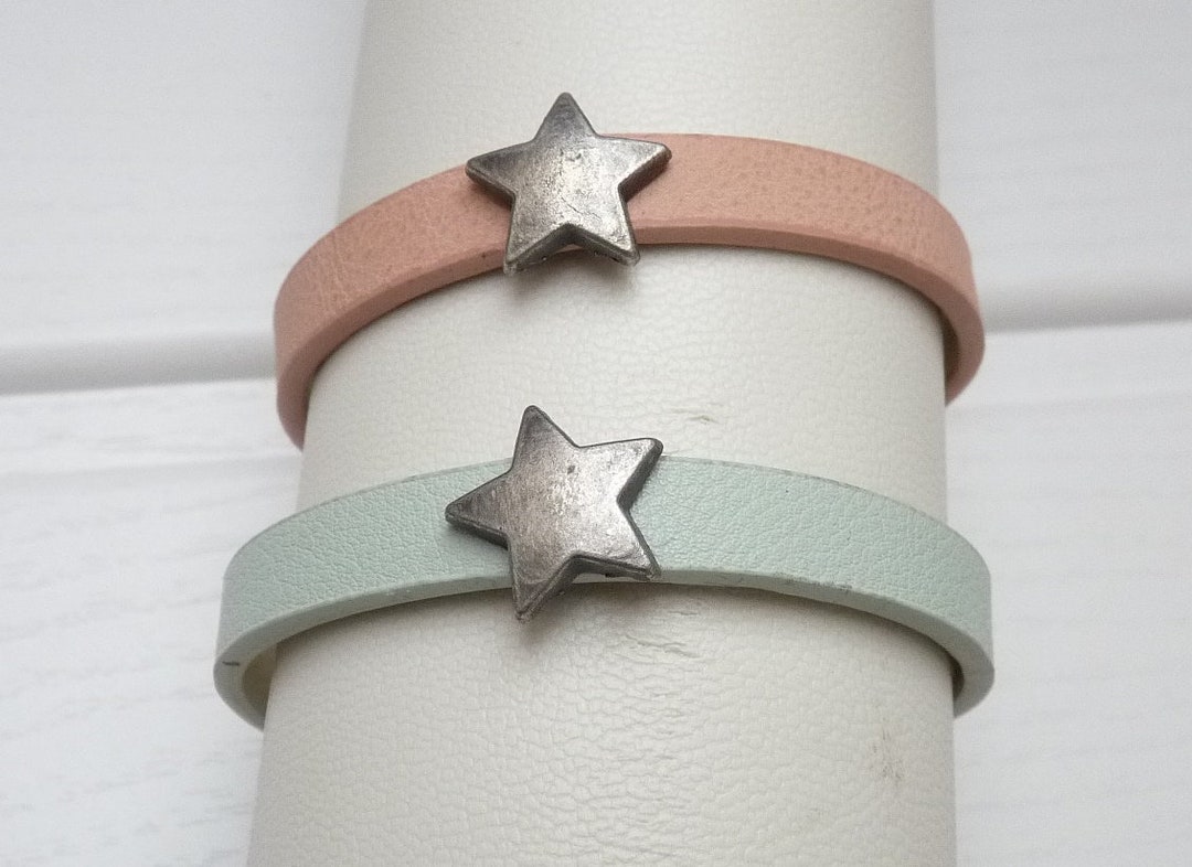Riveted Bracelet star 2 Colors Z. Selection Etsy Denmark