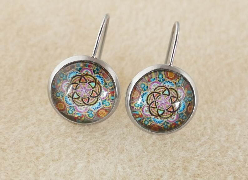 Stainless steel earrings various motifs image 8