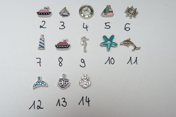 Schlüsselanhänger Traum vom Meer Maritim Metall Anhänger Charm