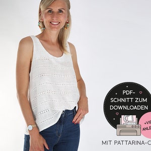 Sew summer top &quot;GRETA&quot; - CUT pdf