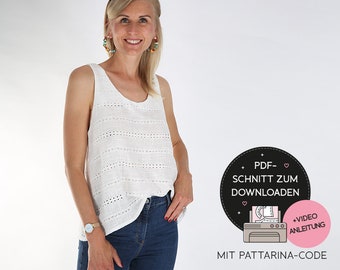 Sew summer top "GRETA" - CUT pdf