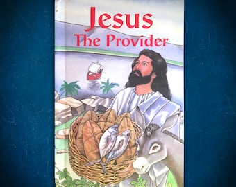 Personalized Children's Book, Jesus The Provider, Kid's Religious Personalized Book, Christian Kid's Book