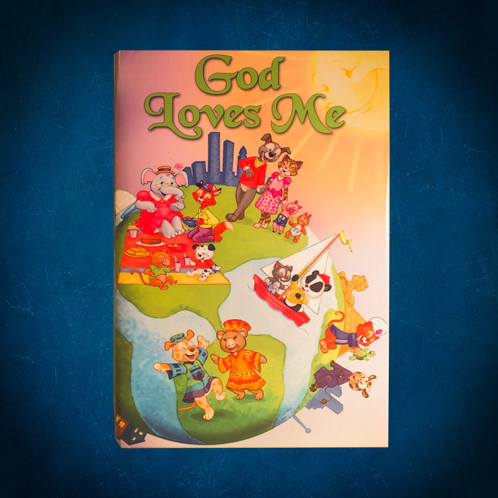 Personalized Children's Book, God Loves Me Book, Kid's Book About God's