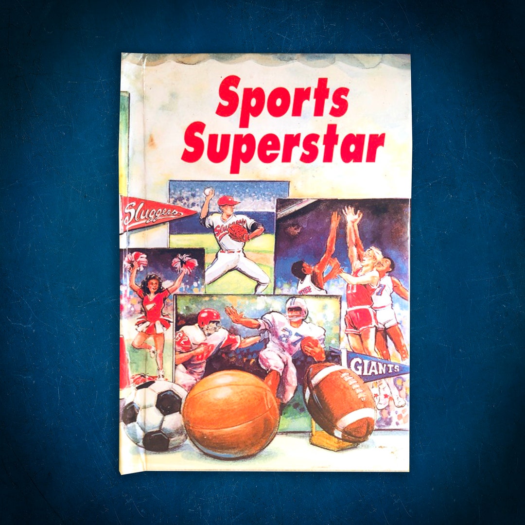 Personalized Children's Book, Sports Superstar Book, Your Child is the
