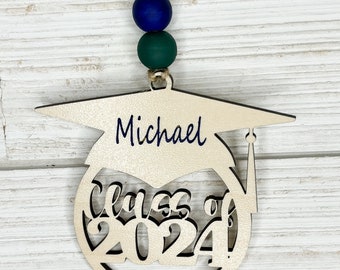 2024 Grad Ornament/Christmas Decor/Wood Ornament/Graduation Gift