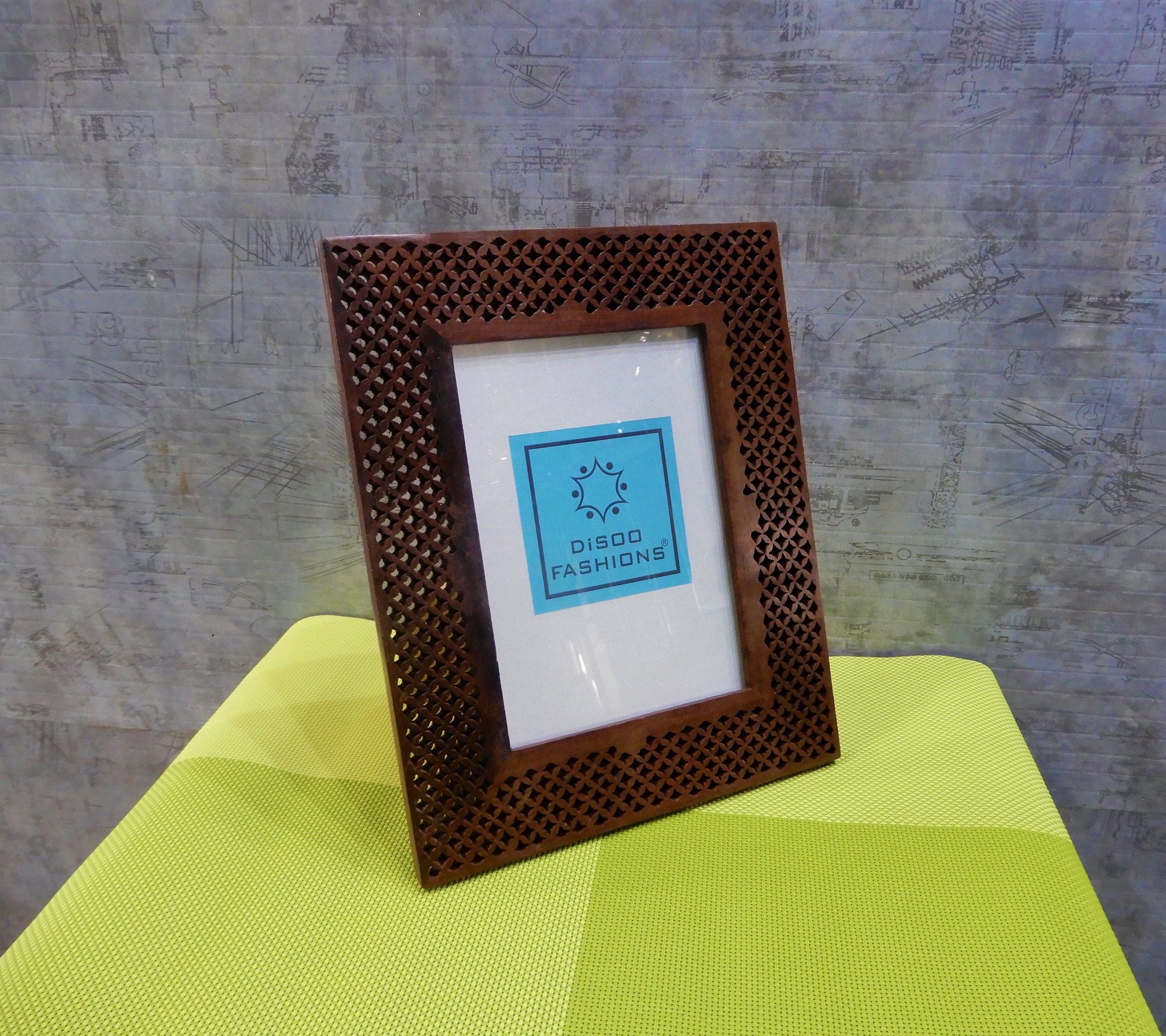 Handcrafted Wooden Carved Photo Frame Rose Wood Use It as Etsy UK