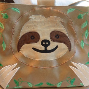 Bolsa tiracolo personalizada Preguiça