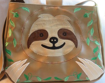 Sloth Personalized cross body bag