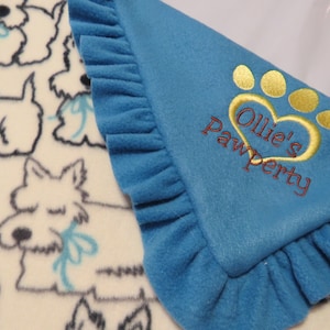 Personalized Dog Blanket