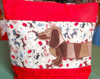 Dachshund Tote Bag