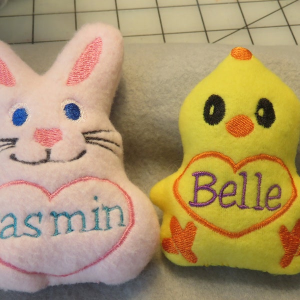 2 Catnip Easter Toys