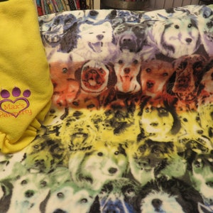 Personalized Dog Blanket