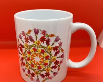 Multi Peace Bloom Mug